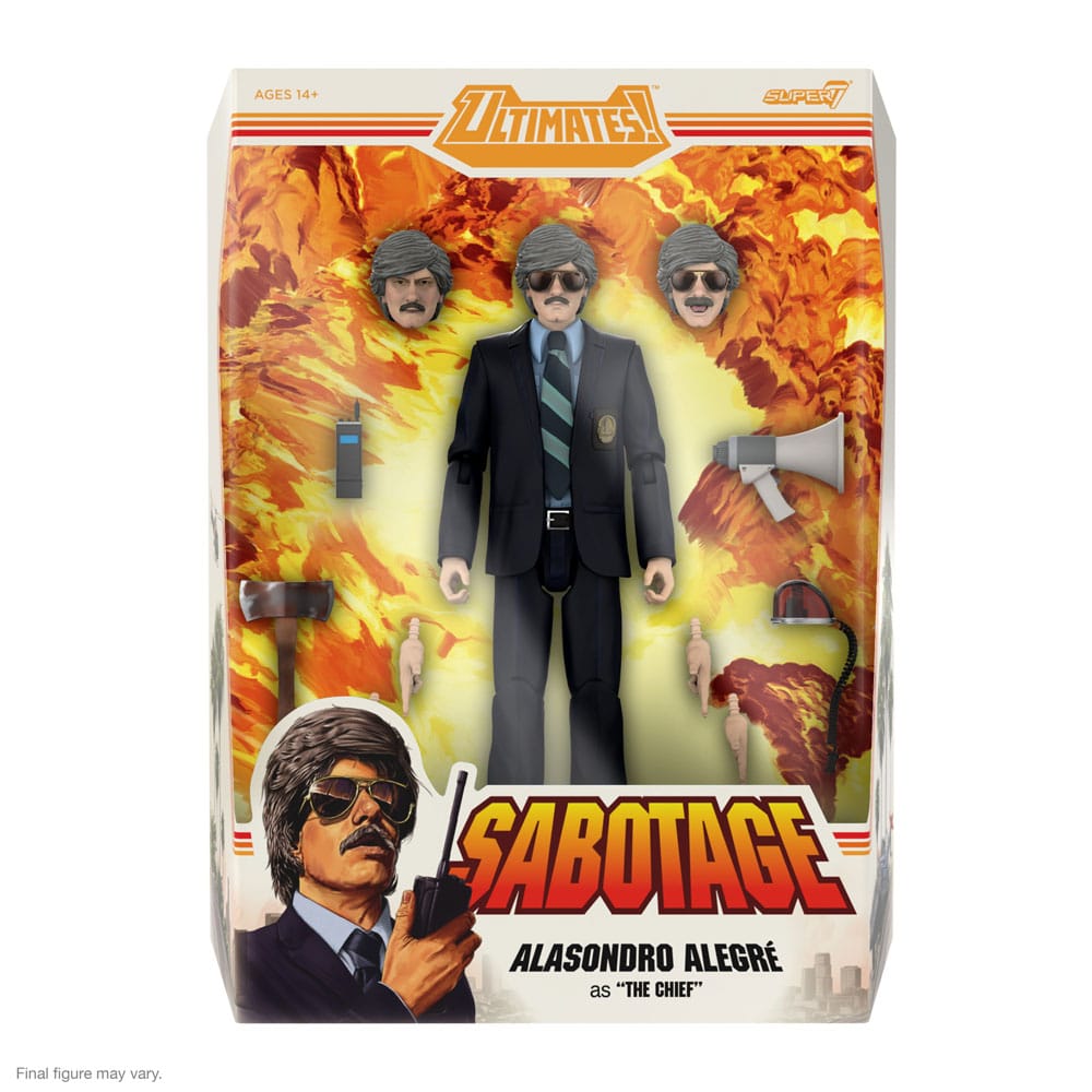 Beastie Boys Ultimates Action Figure Wave 1 Alasondro Alegre as "The Chief" Super7