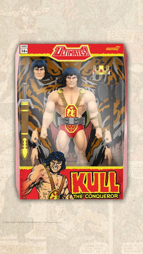 Conan the Barbarian Ultimates Action Figure Kull The Conqueror Super7