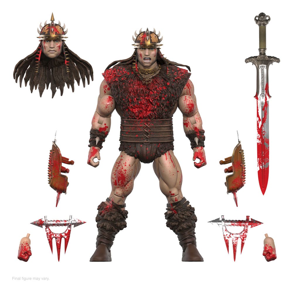 Conan the Barbarian Ultimates Action Figure Conan Blood Soaked Pit Fighter Super7