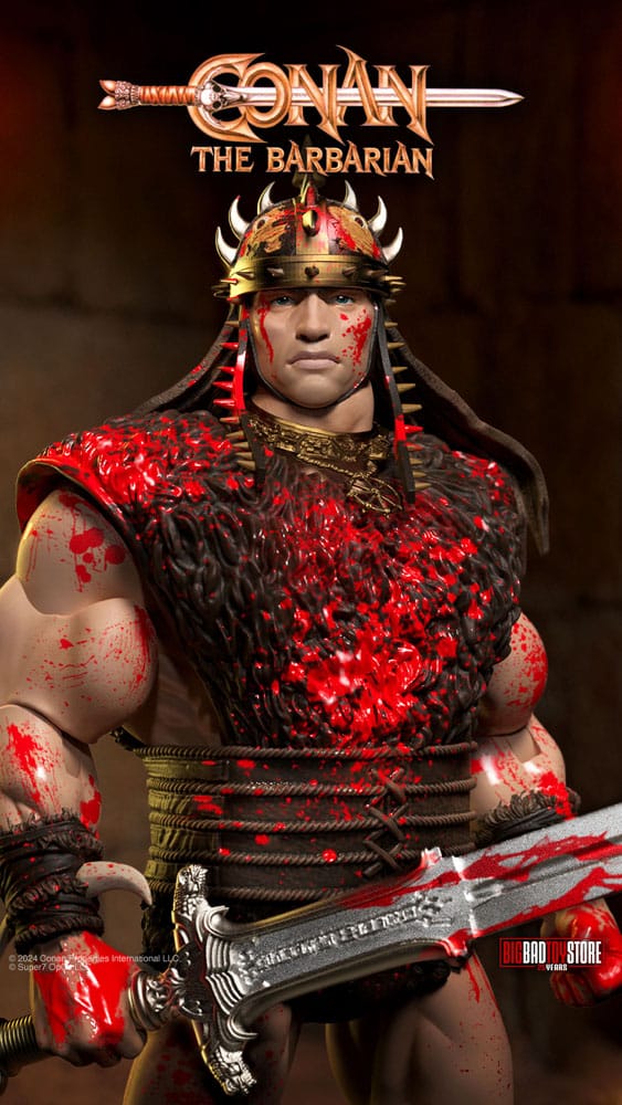 Conan the Barbarian Ultimates Action Figure Conan Blood Soaked Pit Fighter Super7