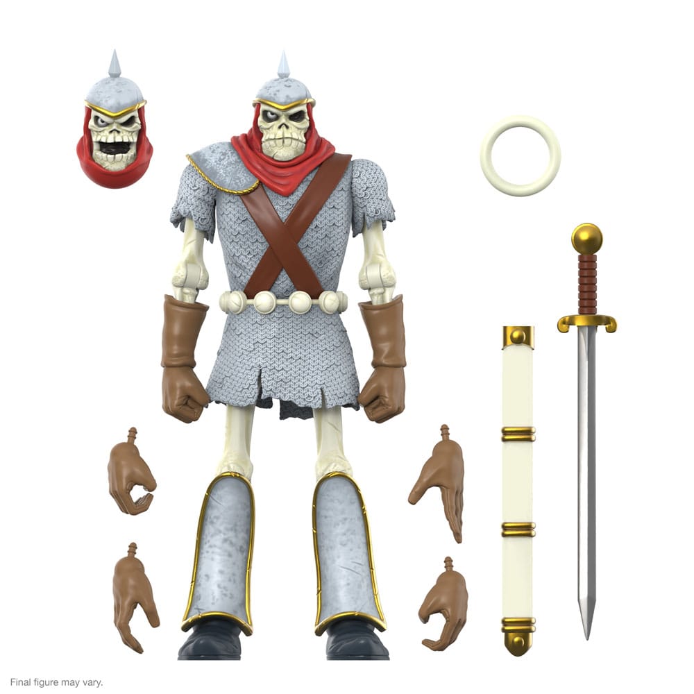 Dungeons & Dragons Ultimates Action Figure Dekkion the Skeleton Warrior Super7