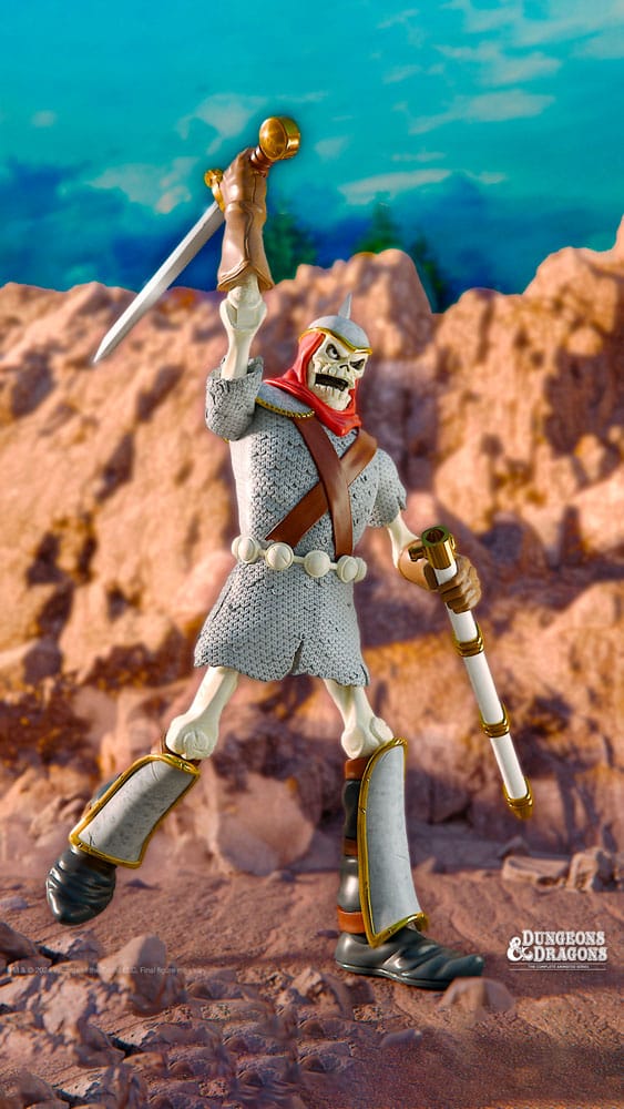 Dungeons & Dragons Ultimates Action Figure Dekkion the Skeleton Warrior Super7