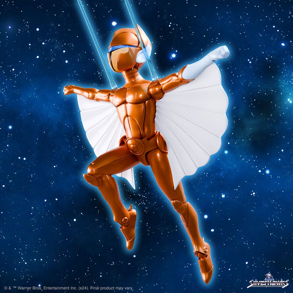 SilverHawks Ultimates Action Figure Wave 2 Copper Kidd Cartoon Accurate Super7