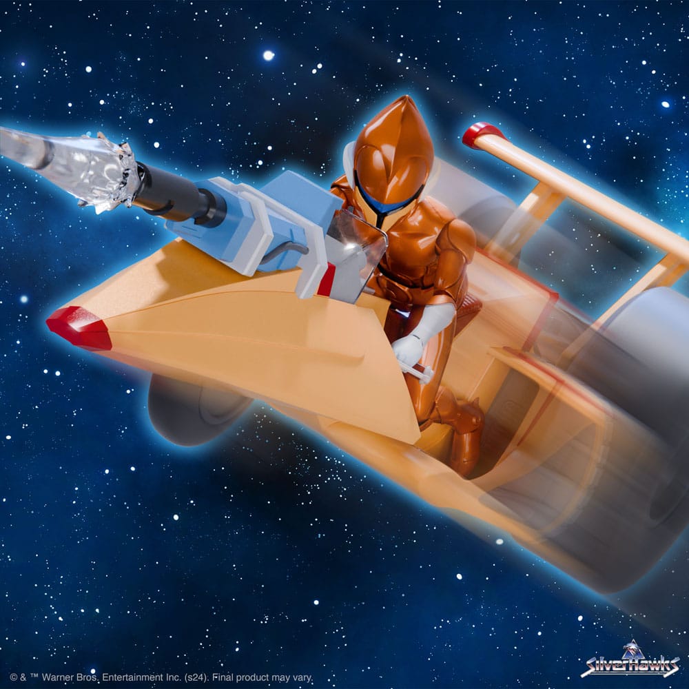 SilverHawks Ultimates Action Figure Wave 2 Copper Kidd Cartoon Accurate Super7
