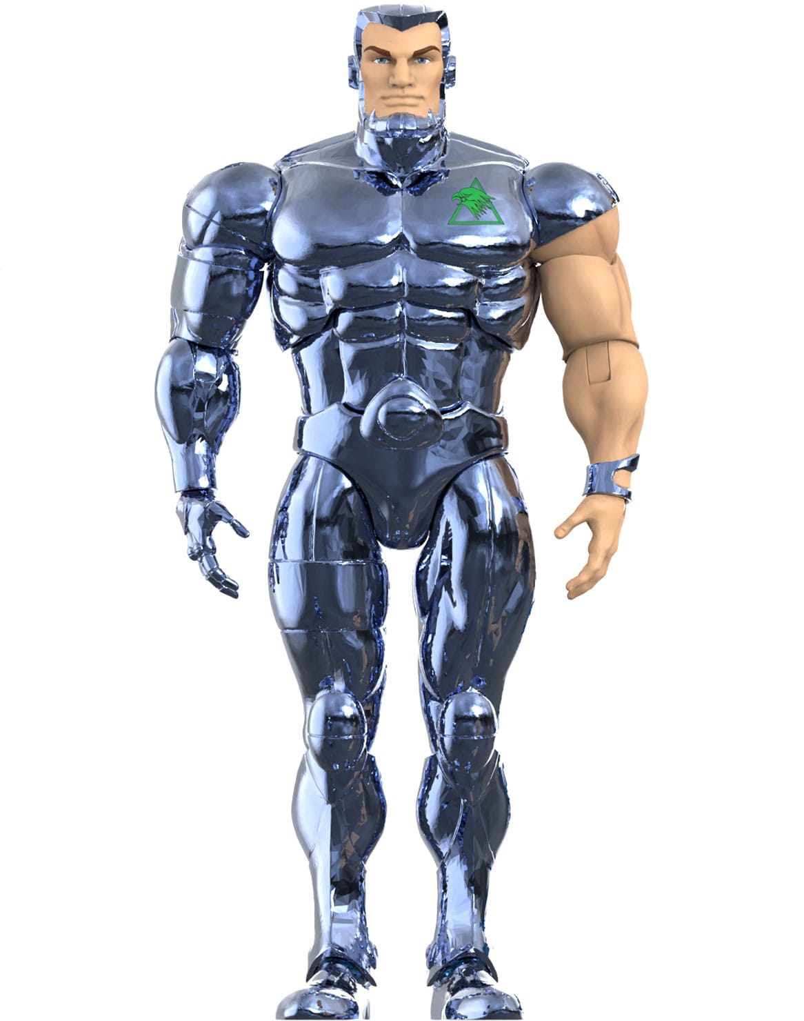 SilverHawks Ultimates Action Figure Steelwill Toy Version Vac Metal Super7