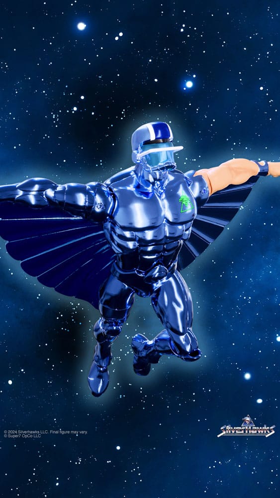 SilverHawks Ultimates Action Figure Steelwill Toy Version Vac Metal Super7