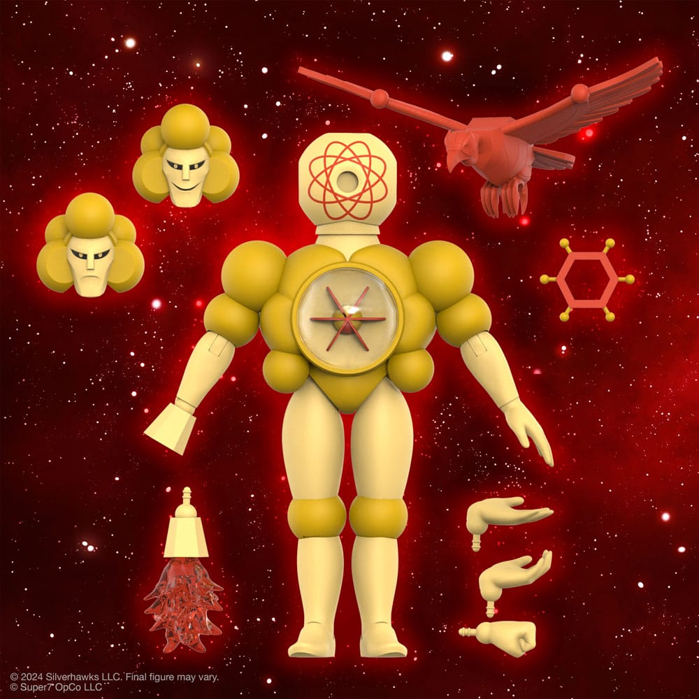 SilverHawks Ultimates Action Figure Mo Lec U Lar Toy Version Super7