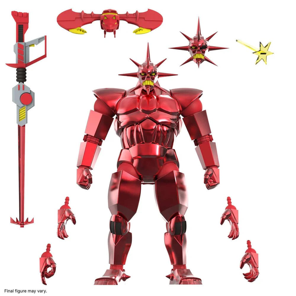 SilverHawks Ultimates Action Figure Mon*Star Metallic Vac Metal Super7