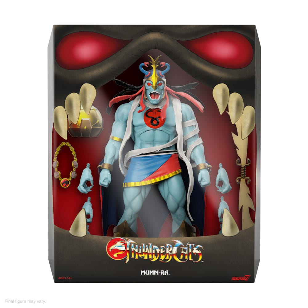 Thundercats Ultimates Action Figure Mumm Ra LED Eyes Super7