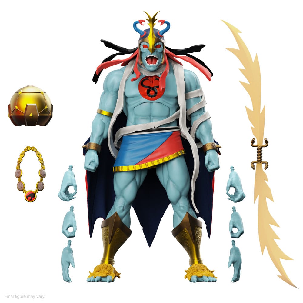 Thundercats Ultimates Action Figure Mumm Ra LED Eyes Super7