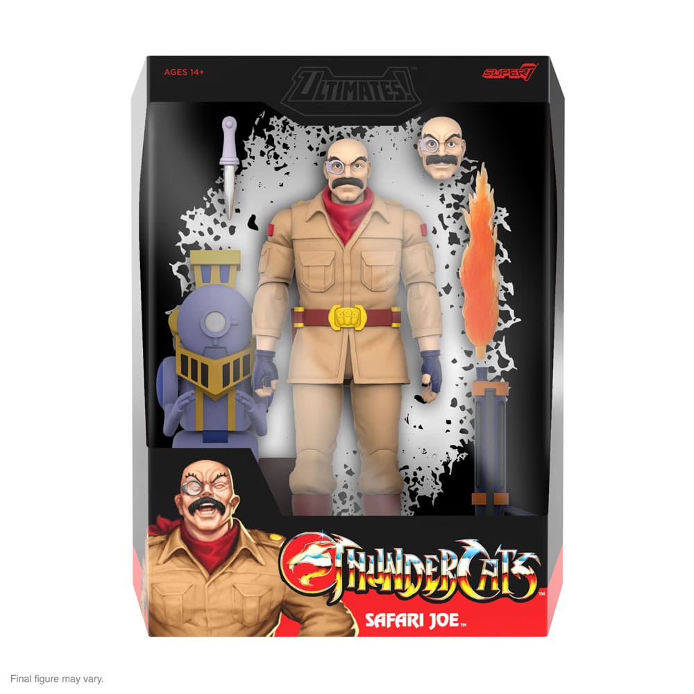 Thundercats Ultimates Action Figure Safari Joe Wave 12 Super7