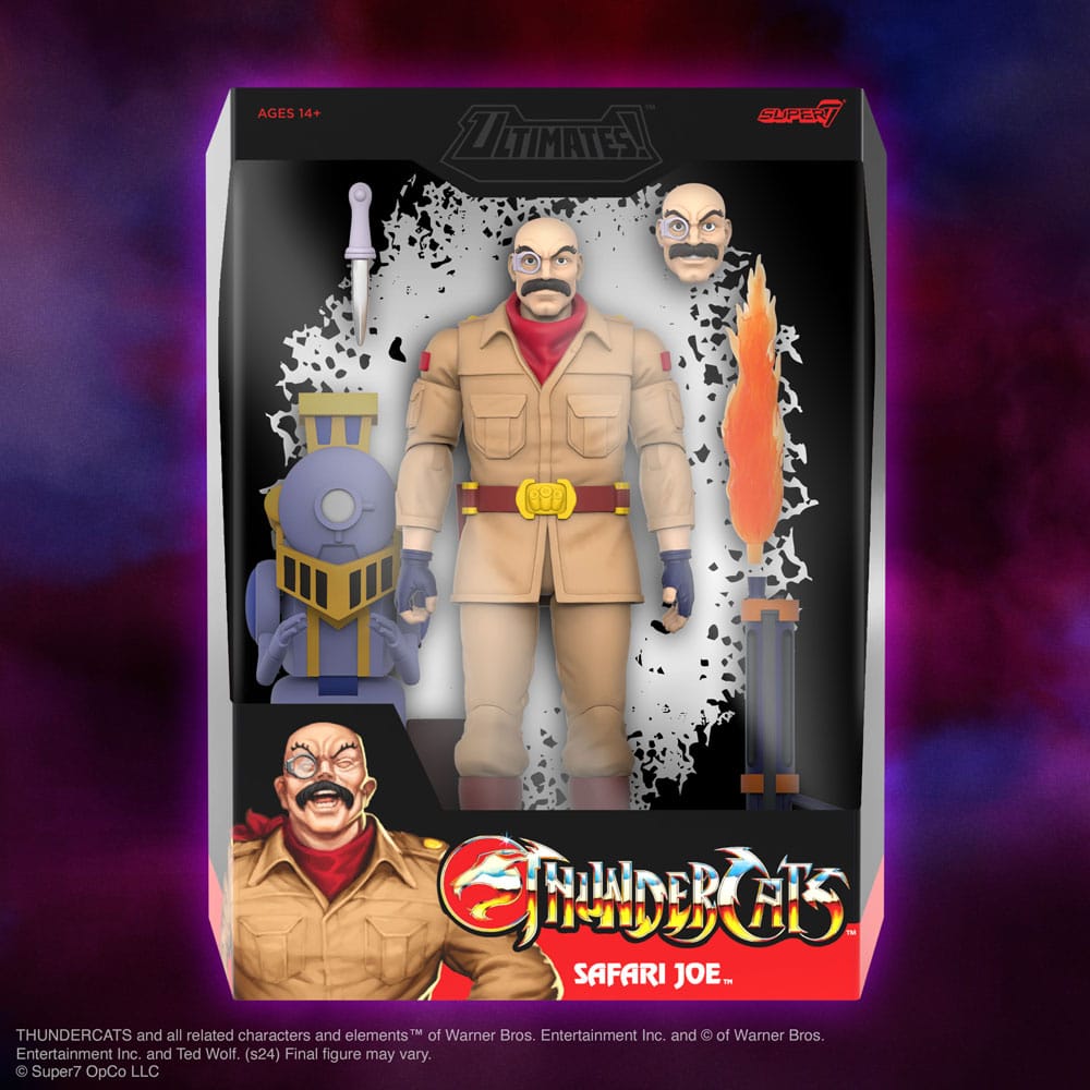 Thundercats Ultimates Action Figure Safari Joe Wave 12 Super7
