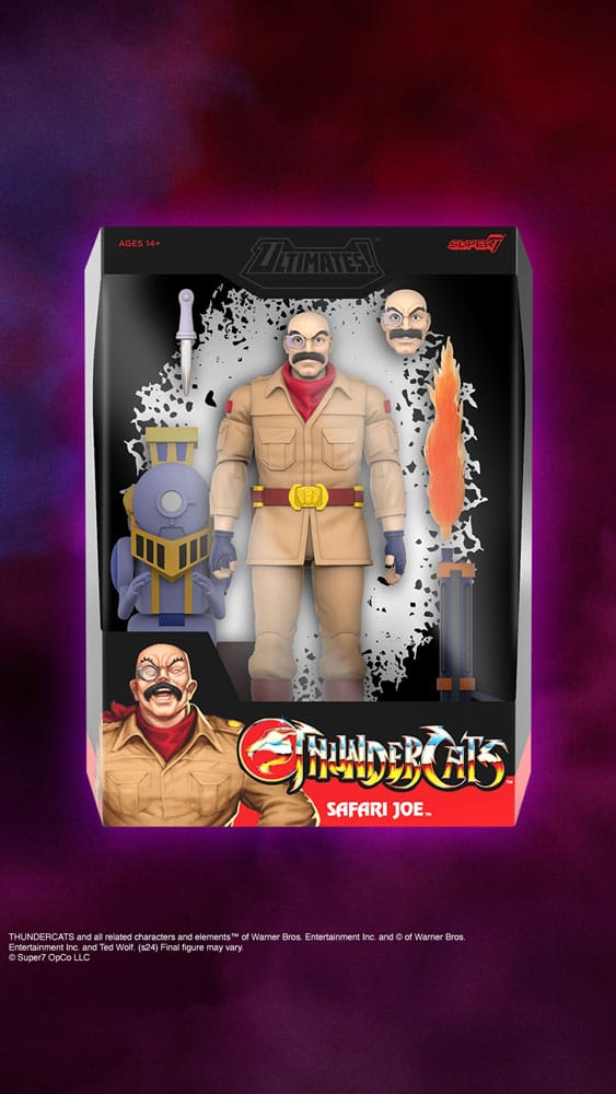 Thundercats Ultimates Action Figure Safari Joe Wave 12 Super7