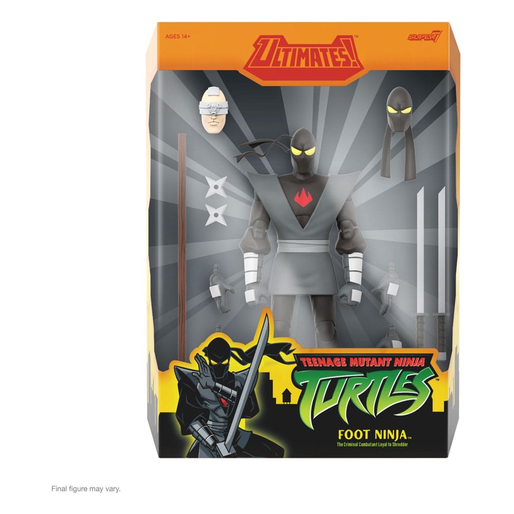 Teenage Mutant Ninja Turtles Ultimates Action Figure Wave 13 Foot Ninja Super7