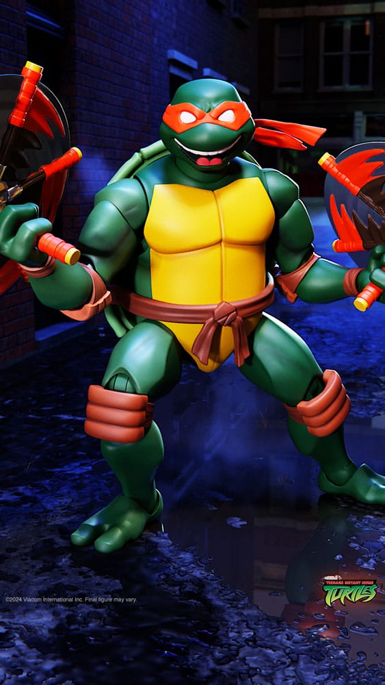 Teenage Mutant Ninja Turtles Ultimates Action Figure Wave 12 Michelangelo Super7