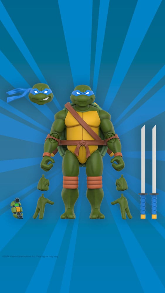 Teenage Mutant Ninja Turtles Ultimates Action Figure Wave 12 Leonardo Super7