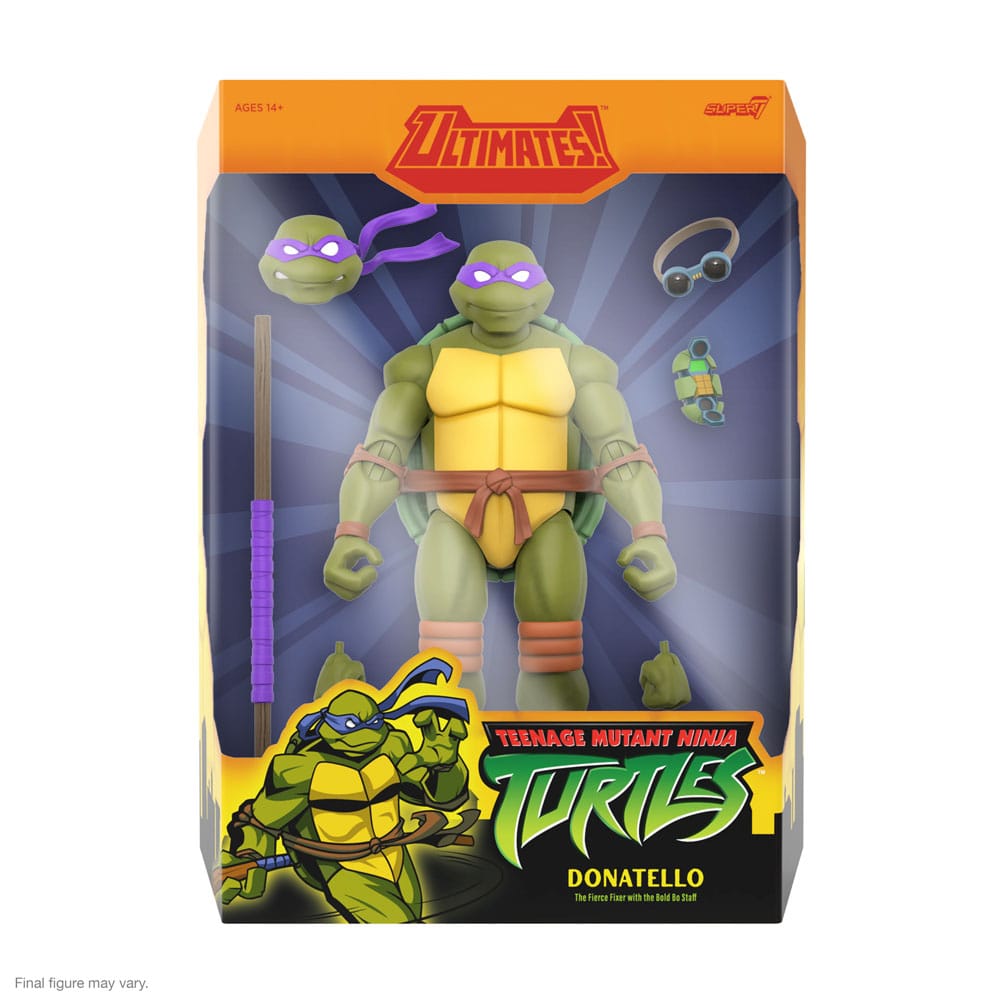 Teenage Mutant Ninja Turtles Ultimates Action Figure Wave 12 Donatello Super7