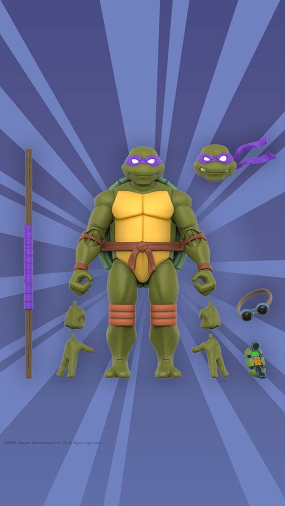 Teenage Mutant Ninja Turtles Ultimates Action Figure Wave 12 Donatello Super7
