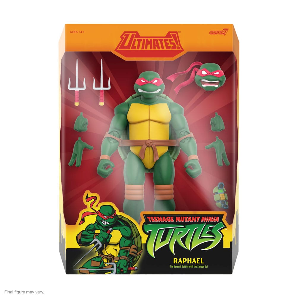 Teenage Mutant Ninja Turtles Ultimates Action Figure Wave 12 Raphael Super7