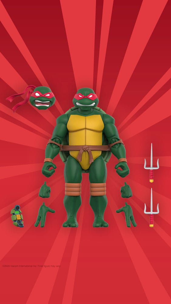 Teenage Mutant Ninja Turtles Ultimates Action Figure Wave 12 Raphael Super7