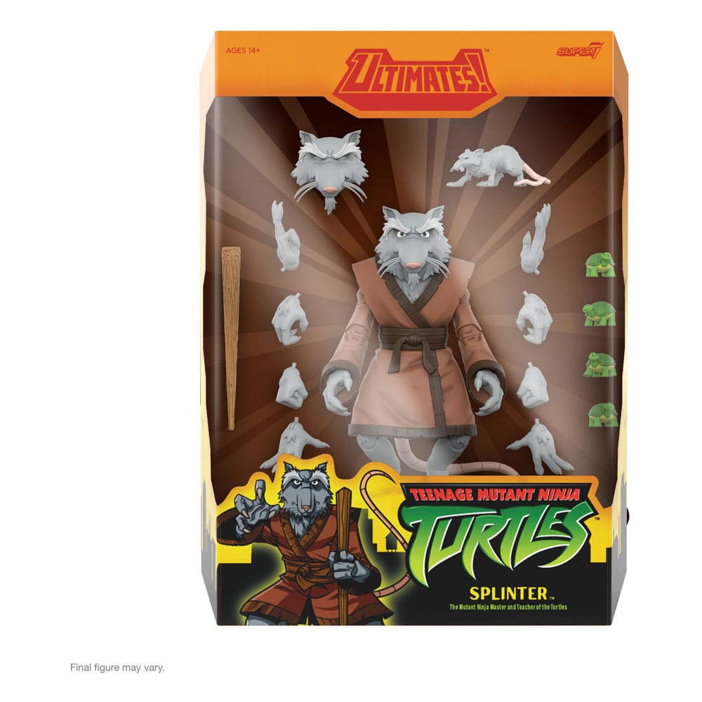 Teenage Mutant Ninja Turtles Ultimates Action Figure Wave 13 Splinter Super7
