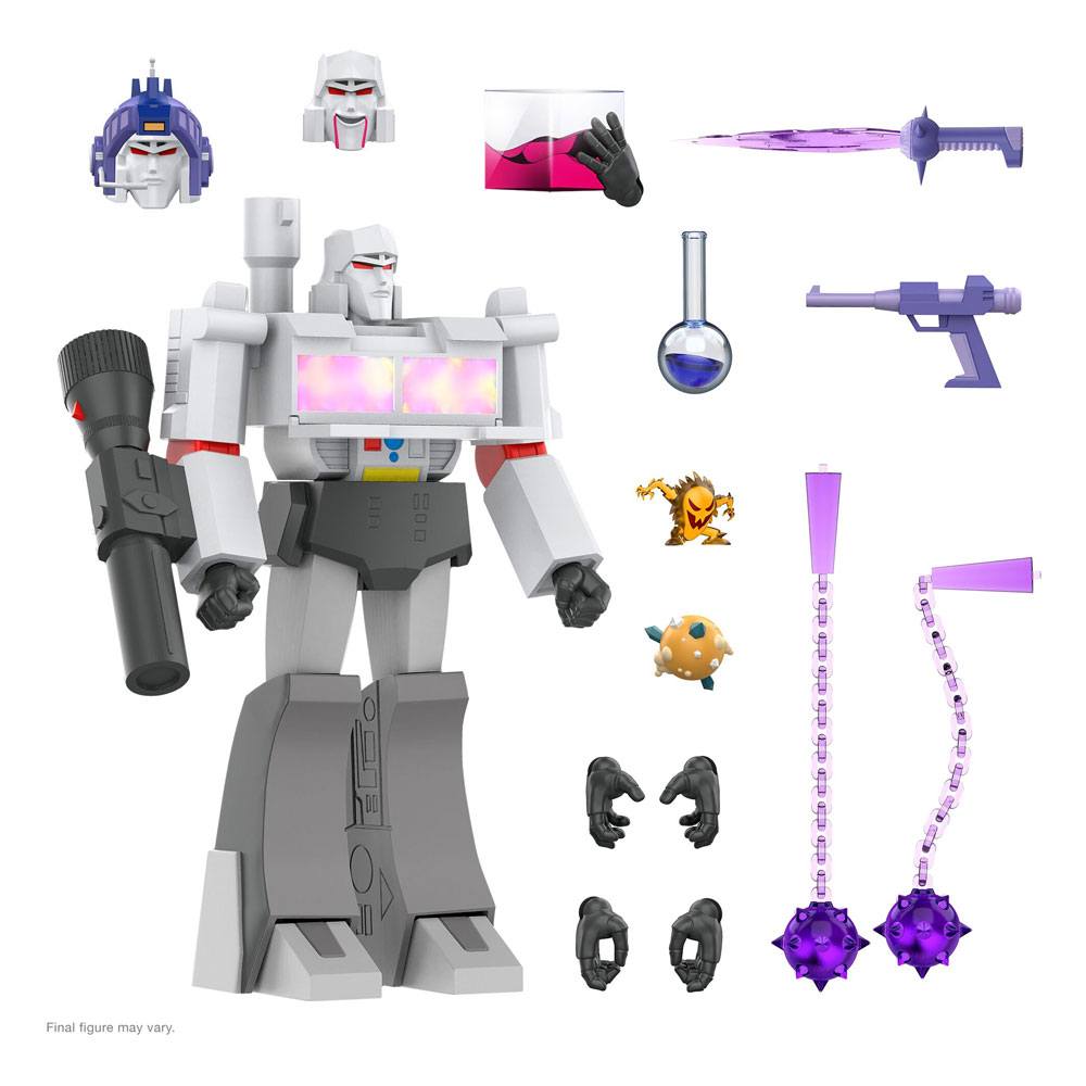 Transformers Ultimates Action Figure Megatron G1 Cartoon Super7