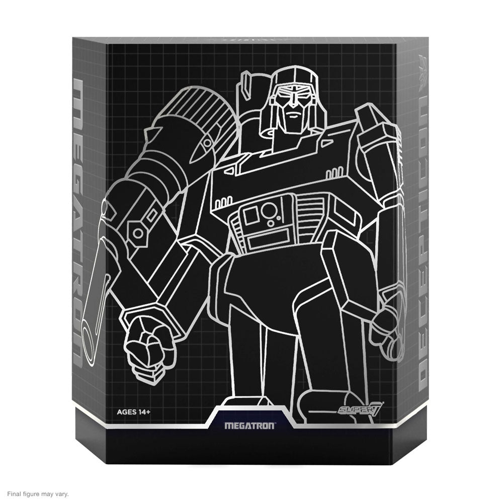 Transformers Ultimates Action Figure Megatron G1 Cartoon Super7