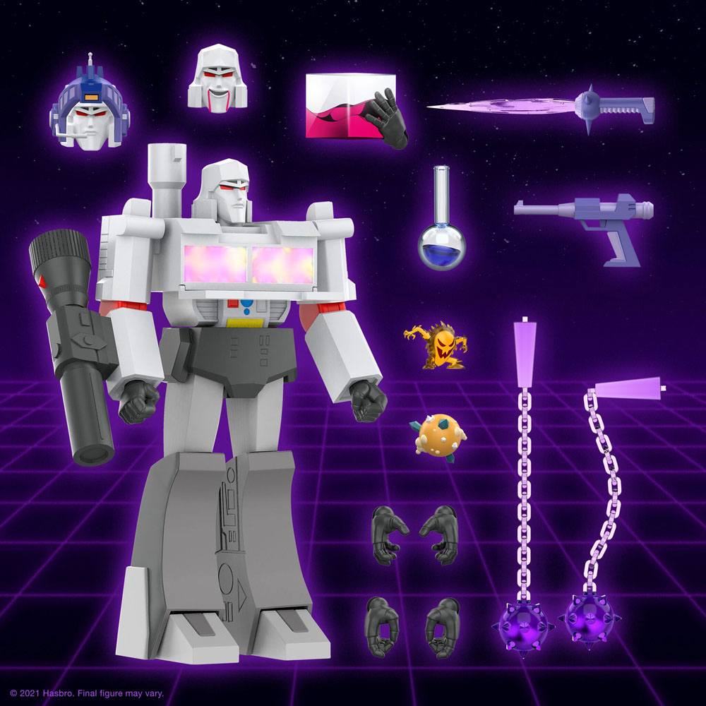 Transformers Ultimates Action Figure Megatron G1 Cartoon Super7