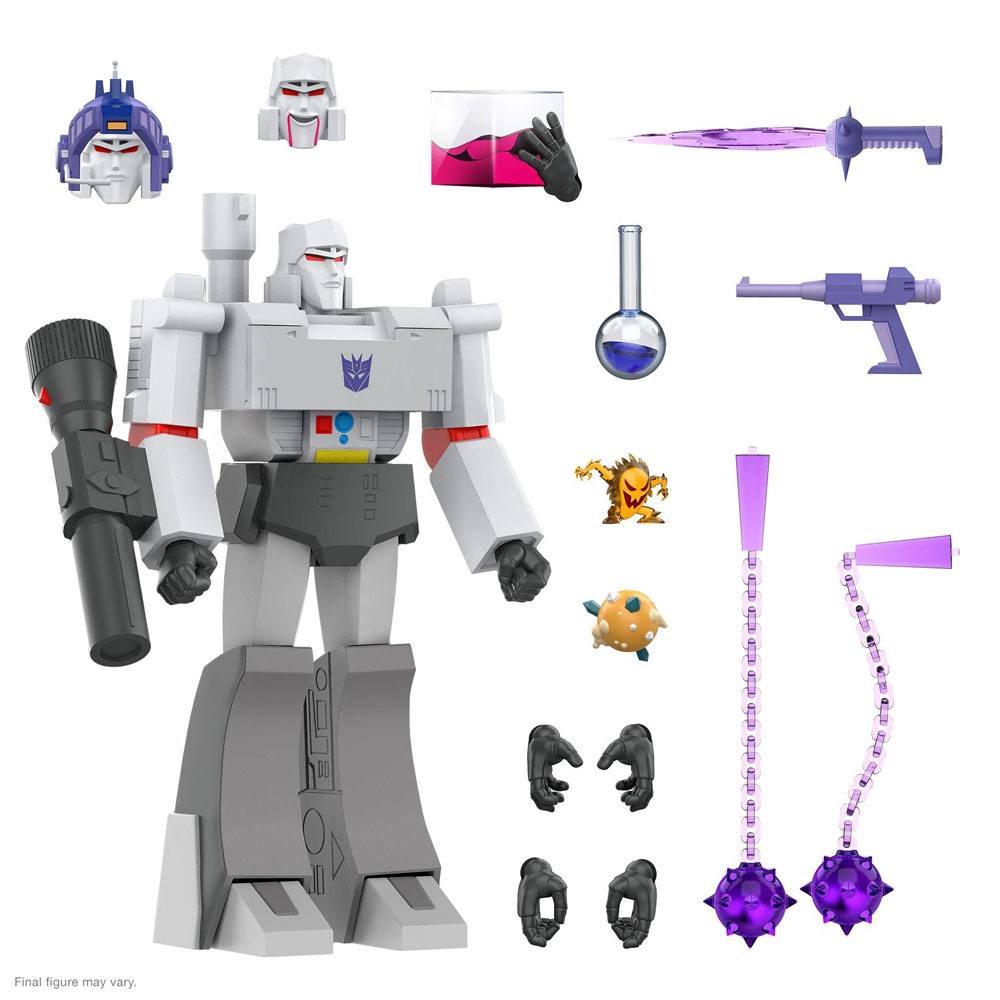 Transformers Ultimates Action Figure Megatron G1 Cartoon Super7