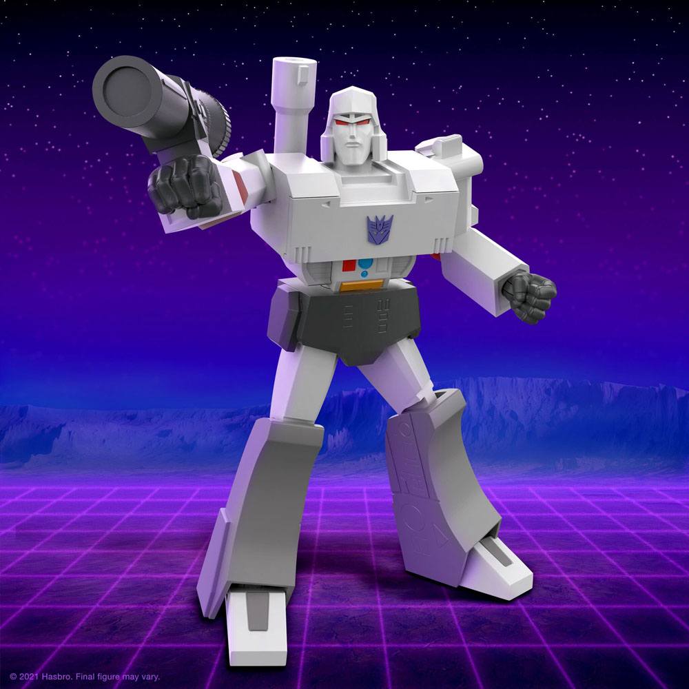 Transformers Ultimates Action Figure Megatron G1 Cartoon Super7
