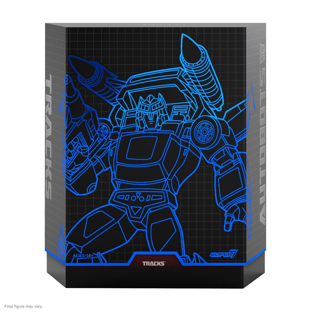 Transformers Ultimates Action Figure Tracks G1 Cartoon Super7
