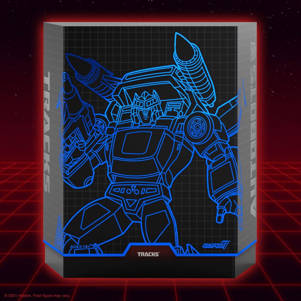 Transformers Ultimates Action Figure Tracks G1 Cartoon Super7