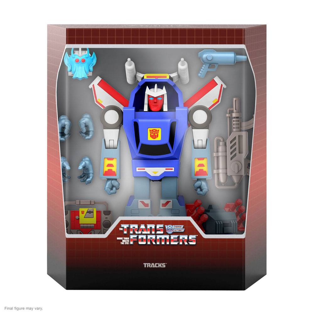 Transformers Ultimates Action Figure Tracks G1 Cartoon Super7