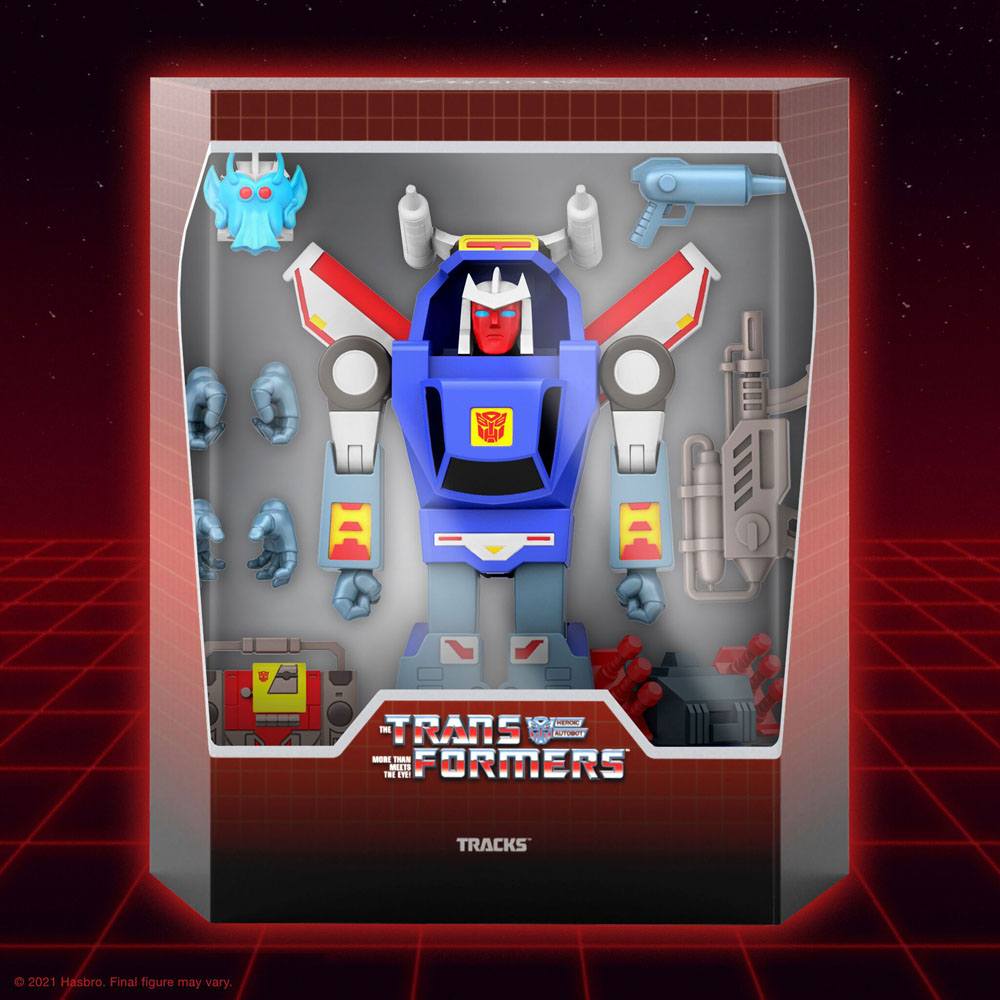 Transformers Ultimates Action Figure Tracks G1 Cartoon Super7