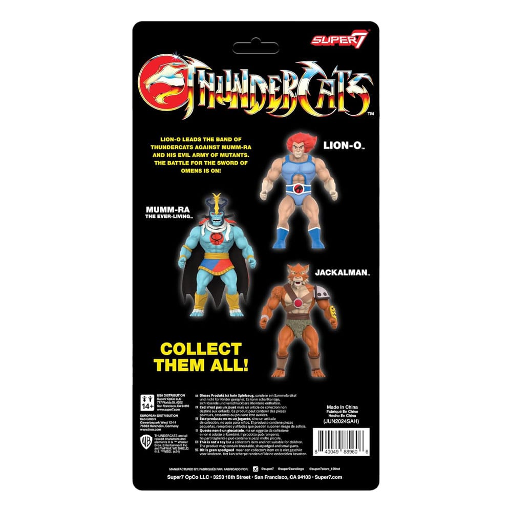 Thundercats Vintage Collection Action Figure Wave 1 Jackalman Super7