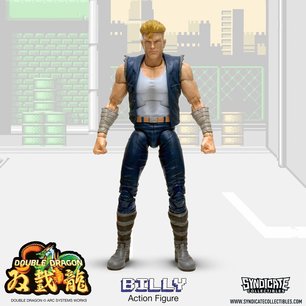 Double Dragon Deluxe Action Figure 1/12 Billy Syndicate Collectibles