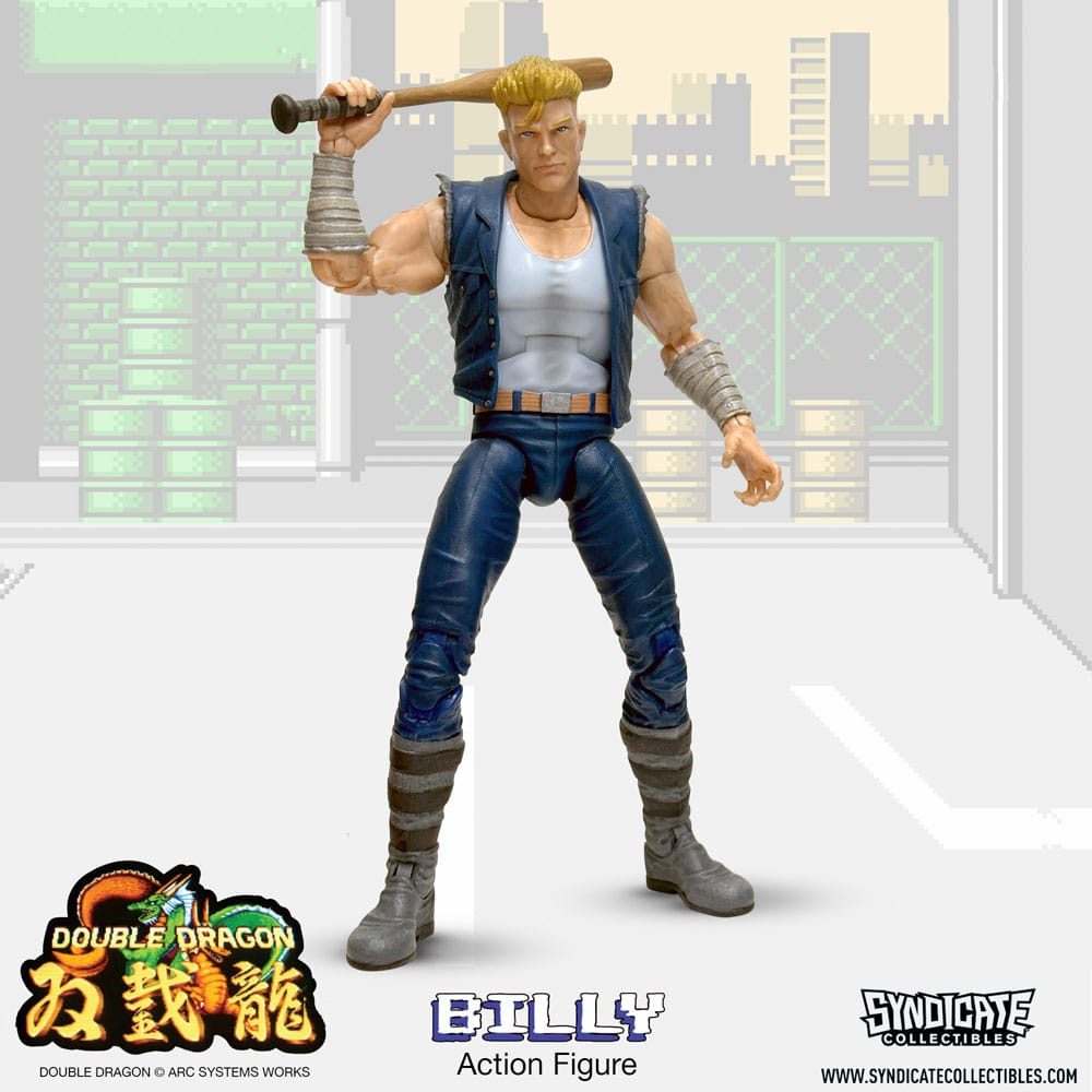 Double Dragon Deluxe Action Figure 1/12 Billy Syndicate Collectibles