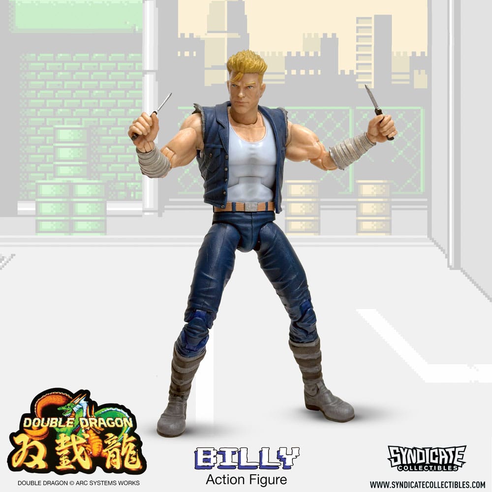 Double Dragon Deluxe Action Figure 1/12 Billy Syndicate Collectibles