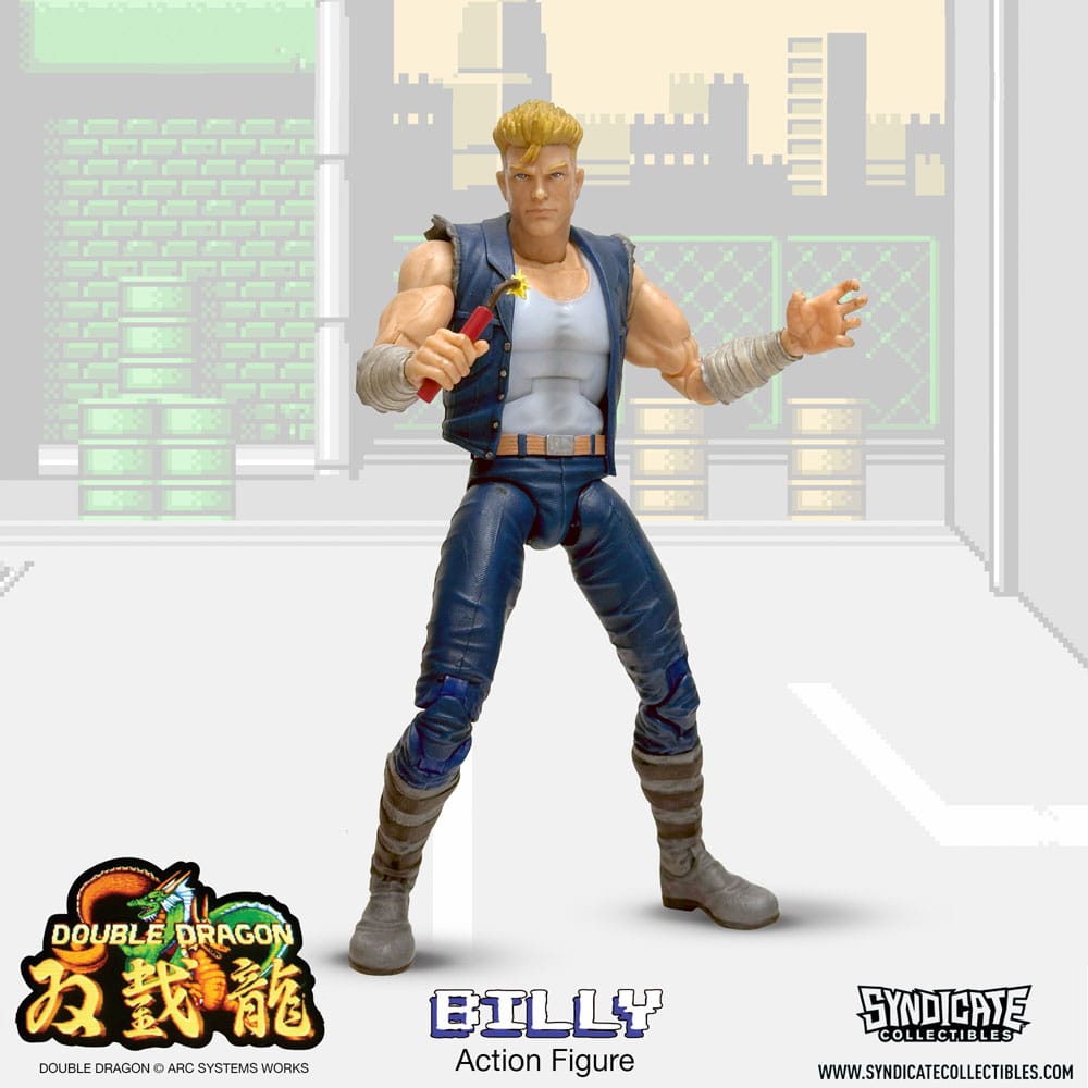 Double Dragon Deluxe Action Figure 1/12 Billy Syndicate Collectibles