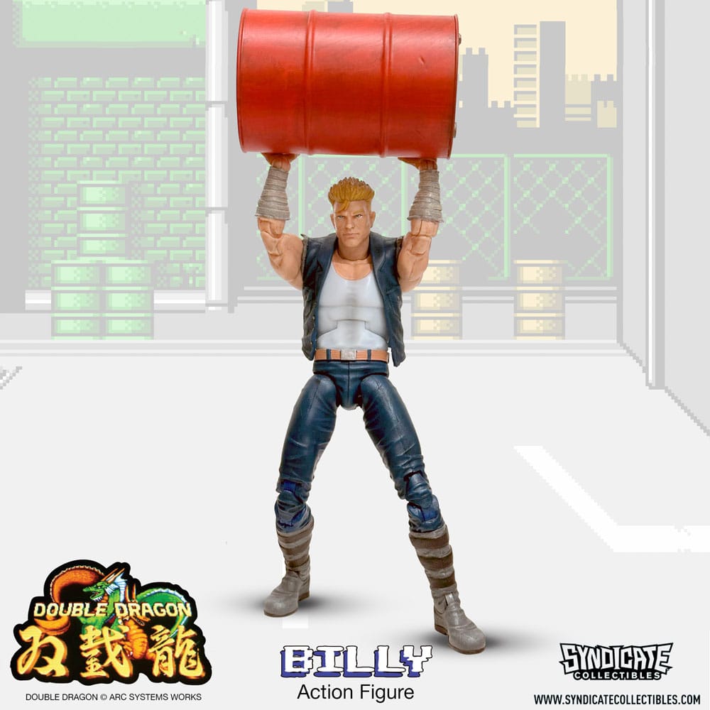 Double Dragon Deluxe Action Figure 1/12 Billy Syndicate Collectibles