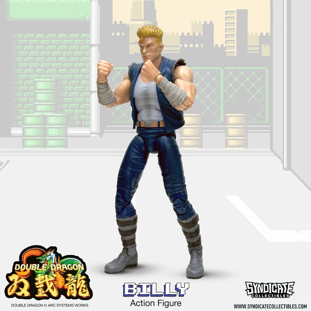 Double Dragon Deluxe Action Figure 1/12 Billy Syndicate Collectibles