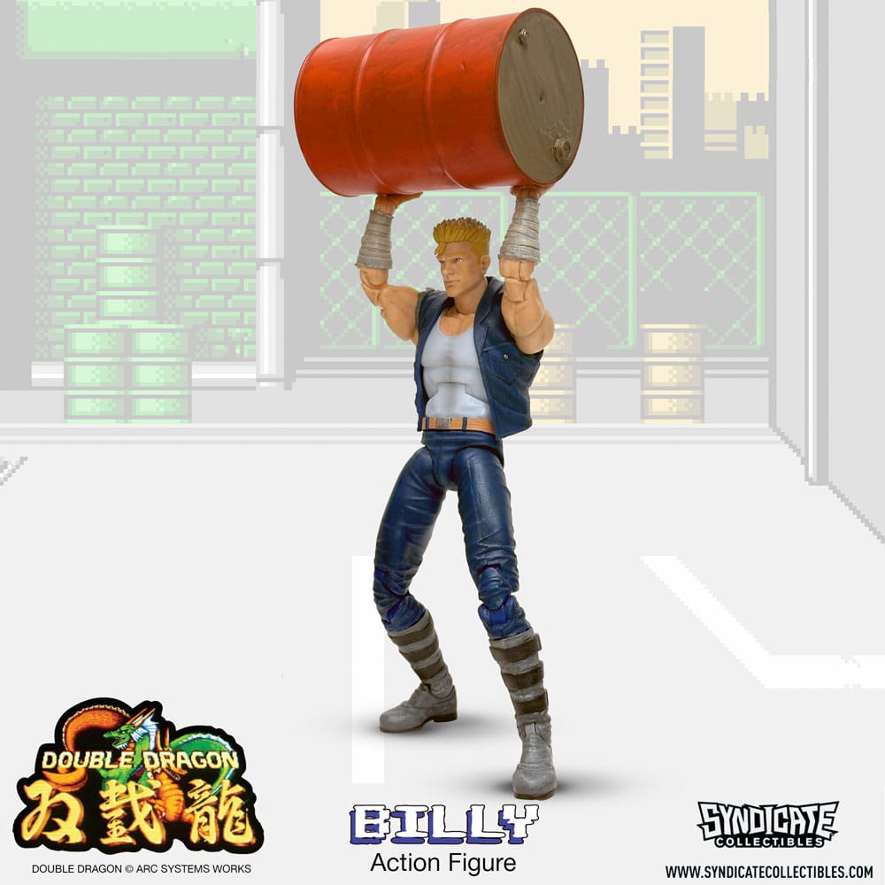 Double Dragon Deluxe Action Figure 1/12 Billy Syndicate Collectibles