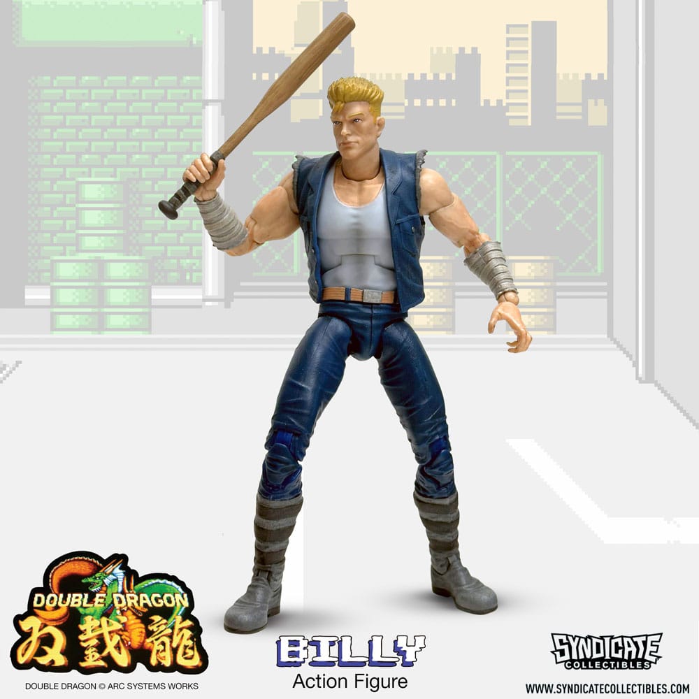 Double Dragon Deluxe Action Figure 1/12 Billy Syndicate Collectibles