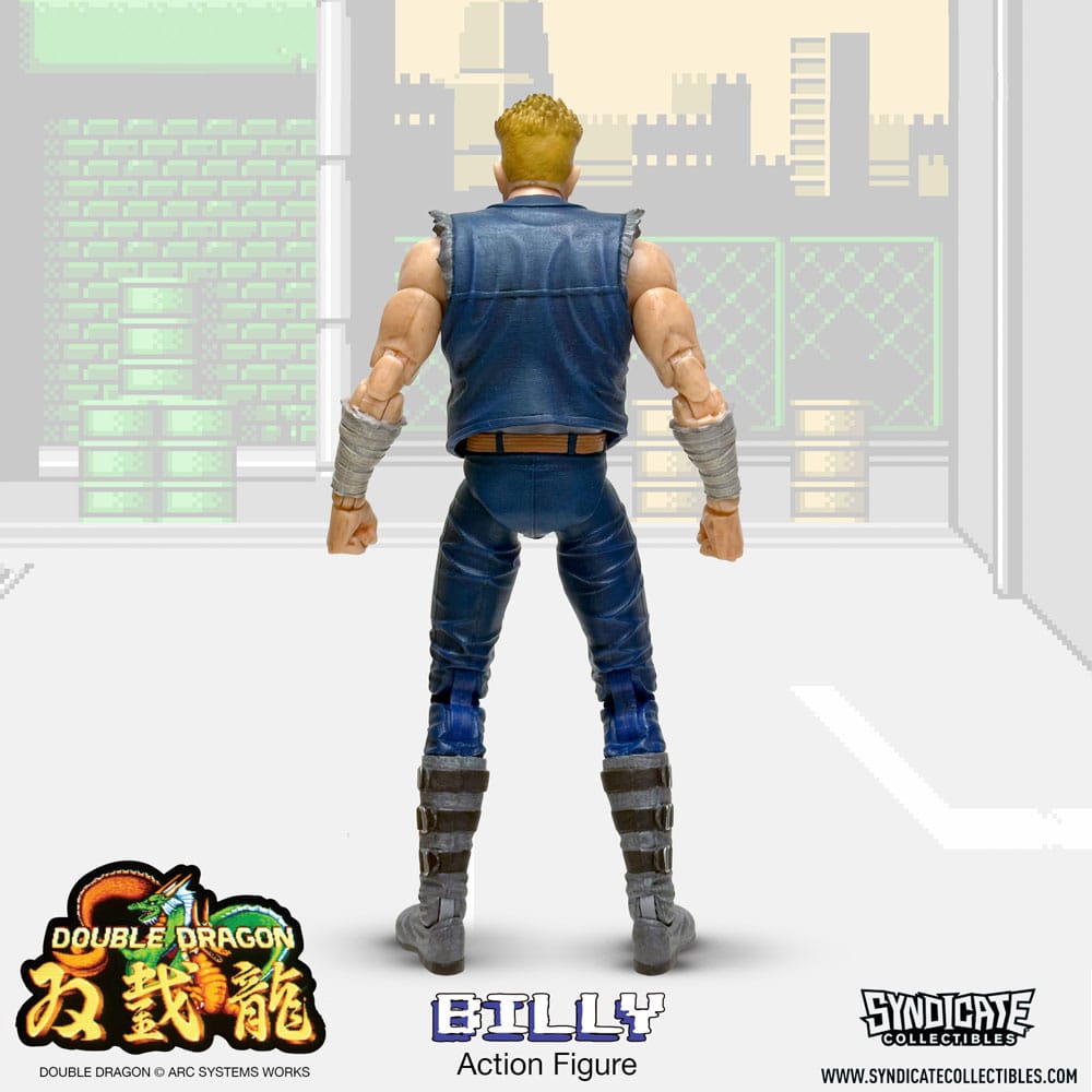 Double Dragon Deluxe Action Figure 1/12 Billy Syndicate Collectibles