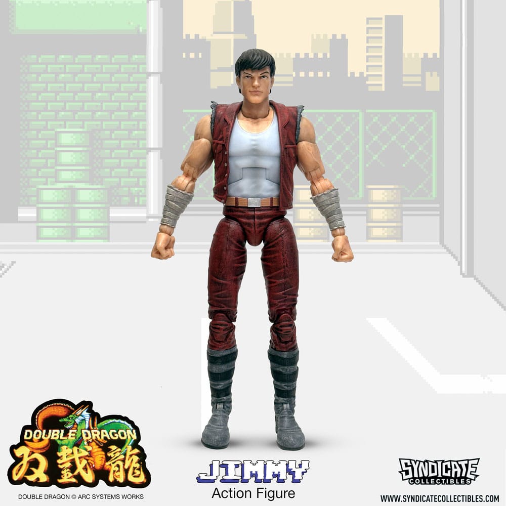 Double Dragon Deluxe Action Figure 1/12 Jimmy Syndicate Collectibles