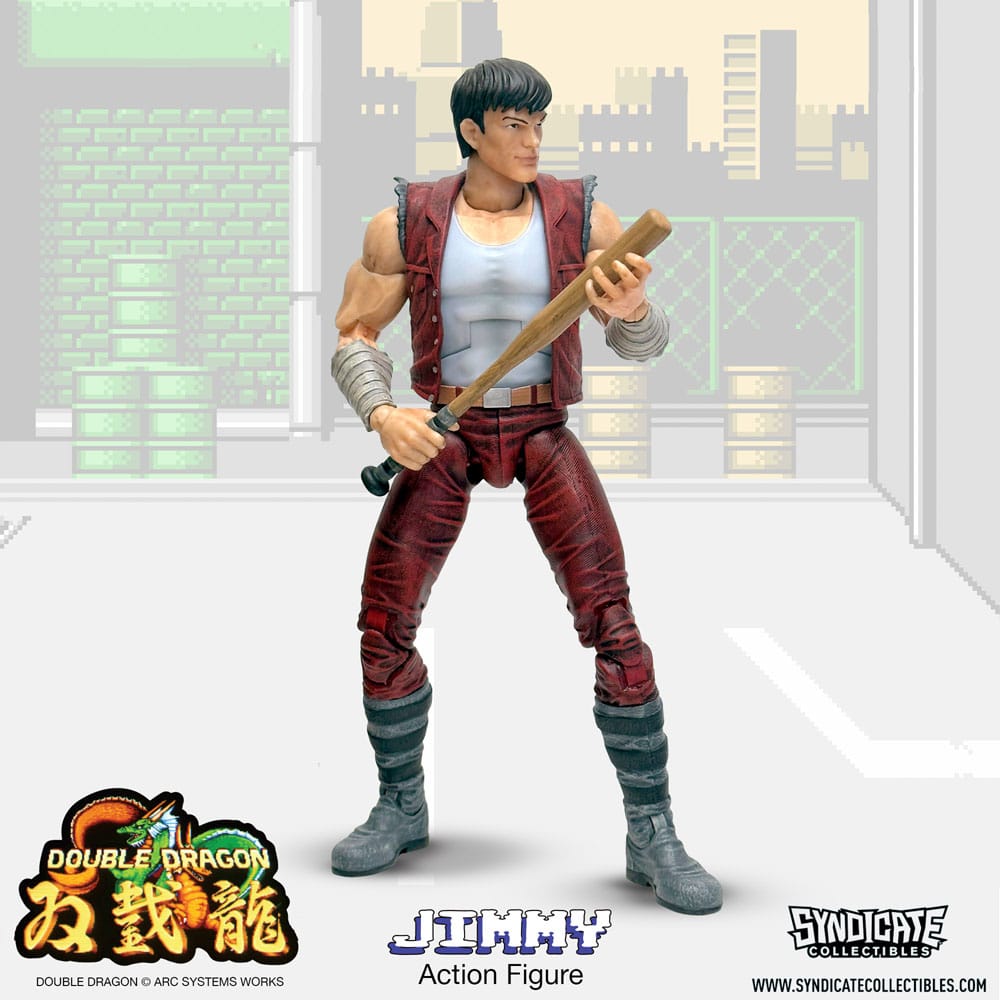 Double Dragon Deluxe Action Figure 1/12 Jimmy Syndicate Collectibles