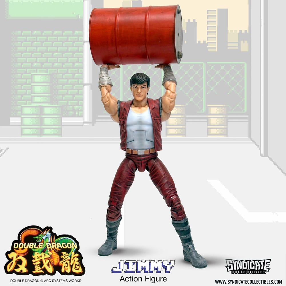 Double Dragon Deluxe Action Figure 1/12 Jimmy Syndicate Collectibles