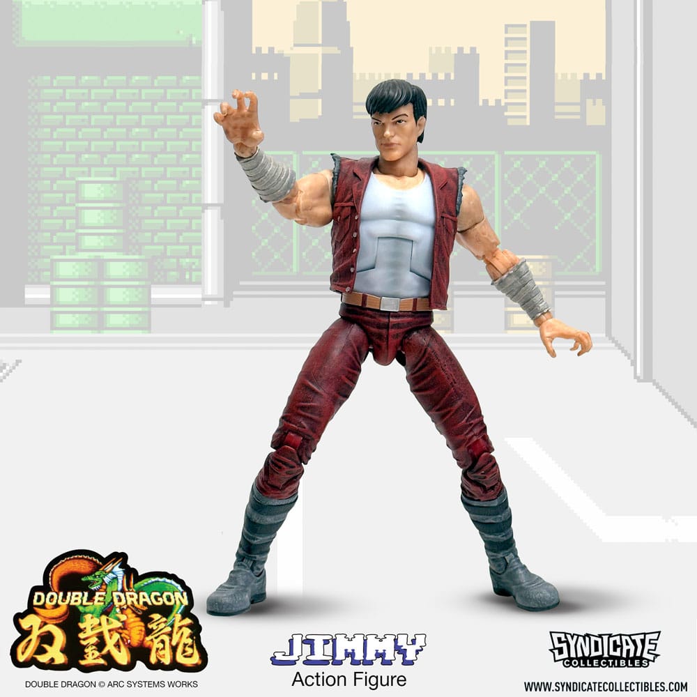 Double Dragon Deluxe Action Figure 1/12 Jimmy Syndicate Collectibles