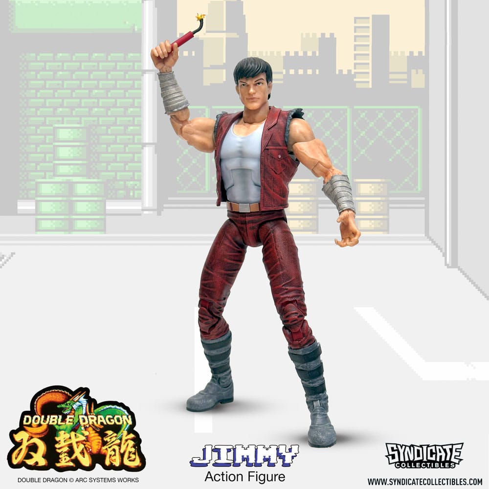 Double Dragon Deluxe Action Figure 1/12 Jimmy Syndicate Collectibles