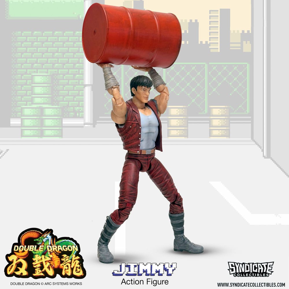 Double Dragon Deluxe Action Figure 1/12 Jimmy Syndicate Collectibles